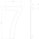 Product afbeelding voor Intersteel Huisnummer 7 150x3mm RVS Zwart