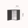 Product afbeelding voor Keller Bovenkast B5078L Met 1 Deur En 2 Legplanken 50x78cm Links PG300