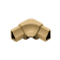 Product afbeelding voor Schlüter DILEX-EH Binnenhoek 90 Graden 3 Overgangen PVC/CPE Lichtbeige I/HK3R18/HB