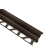 Product afbeelding voor Schlüter DILEX-AHK Holplintprofiel 8mm 250cm Alu Structuur Gecoat Donker Antraciet AHK1S80TSDA