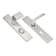 Product afbeelding voor AMI Veiligheidsdeurgarnituur Duwer-Knop Recht Langschild PC72 251x50mm SKG3 Aluminium F1 Met Kerntrekbeveiliging