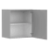Product afbeelding voor Bruynzeel Atlas Bovenkast WI12 Wit 65x60cm Deur Linksdraaiend 1 Plank FSC Mix Credit