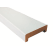 Product afbeelding voor MDF Gibodekker Wit 28x94mm 280cm Wand 7cm FSC Mix 70%