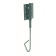 Product afbeelding voor GB Staartgrendel 500mm Met Plaat En Beugel Elektrolytisch Verzinkt 74405B