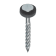 Product afbeelding voor HJZ Golfplaatnagel 4x45mm Platkop Met Afdichtingsring Verzinkt 100st