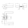 Product afbeelding voor Intersteel Deurkruk Broome Met Rozet 1 Paar 55x55x10mm 7mm Nokken Alu/Zwart