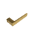 Product afbeelding voor Skantrae Deurkruk Quadrate 28 Minimal Messing