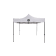 Product afbeelding voor ProOne Doorwerktent 2,9x2,9m Stalen Frame Met Kunststof Doek Wit