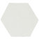 Product afbeelding voor Wandtegel Zellige Hexa White 10,8x12,4cm 9mm Glanzend