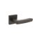 Product afbeelding voor Intersteel Deurkruk Minos Op Rozet 1 Paar 55x55x10mm Verdekt Met Nokken Antracietgrijs