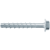 Product afbeelding voor Fischer Betonschroef FBS II 6x100mm Zeskantkop 100st 546393