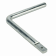 Product afbeelding voor GB Kruk Voor Boerenklinkstel 140x115mm Deurddikte 50-65mm Verzinkt 704224