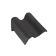 Product afbeelding voor Monier OVH 206 Chaperongevelpan Links 70 Graden Blauw Gesmoord