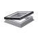 Product afbeelding voor Fakro Lichtkoepel DEG P2 08K 120x120cm Vlakglas Elektrisch Z-Wave Exclusief ZRH (W)
