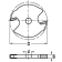 Product afbeelding voor Trasco Groefzaagje Hardmetaal 4.0x40mm Aansluiting 6.3mm