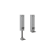 Product afbeelding voor Dictator Deurvastzetter Design-Line ZE-80 Slag t/m 80mm Zilver