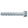 Product afbeelding voor Fischer Betonschroef FBS II 8x55mm Zeskantkop Verzinkt 50st 536851