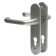 Product afbeelding voor Nemef Deurkruk 3253 P Op Schild D-Model Omkeerbaar Aluminium F1 Paar