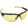 Product afbeelding voor iSpector Veiligheidsbril Halton Montuur Zwart/Geel Lens Ambergeel