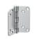Product afbeelding voor Oxloc Glijlagerscharnier Ronde Hoeken 89x89mm Elektrolytisch Verzinkt