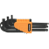 Product afbeelding voor Ironside Inbussleutelset 1.5-10mm 9-delig In Vouwhouder