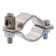 Product afbeelding voor Aardklem 1/2" 21-22mm Vernikkeld