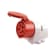 Product afbeelding voor Contactdoos Kracht 4P-A 16A Rood