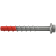 Product afbeelding voor Fischer Betonschroef FBS II 10x90mm Zeskantkop 50st 543572