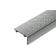 Product afbeelding voor Schlüter TREP-V60 Vervangstuk Inlage 42mm/12mm R10 200cm PVC Lichtgrijs TVL60HG/200