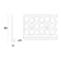 Product afbeelding voor Ripstaal Stucstopprofiel 3106 260cm 6mm PVC