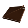 Product afbeelding voor Kloosterwaard Uitwendige Hoek 21cm Donkerbruin Hoogglans 90 Graden 20mm Kering