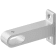 Product afbeelding voor Hermeta Steun 1192 Midden Voor Plafondbevestiging Aluminium Naturel