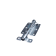 Product afbeelding voor Universeelgrendel 100x60mm Licht Gegalvaniseerd Schoot 16mm