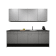 Product afbeelding voor Procasa Keuken 240cm Compleet Grey Spoelbak Rechts Uit Midden Met Geintegreerde Vaatwasser