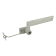 Product afbeelding voor GB Deuropvangbeugel Vlak 40x8mm 215x50x60mm Thermisch Verzinkt 73480B