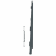 Product afbeelding voor Keralit Eindkap En Connector Rechts Voor 2817 Basaltgrijs Classic Nerf 5st