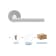 Product afbeelding voor Skantrae Hang&Sluitwerkpakket 2135 Orbit 19 Flat + Loopslot Wit