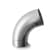Product afbeelding voor Wentzel Zink Walsblank Bocht 80mm 72 Graden Verjongd Spie Eind