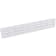 Product afbeelding voor Plintrooster 458x75mm Aluminium Wit