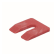 Product afbeelding voor GB Uitvulplaat Met Sleuf 5mm Kunststof Rood 48st 34605B