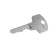 Product afbeelding voor DOM Profielcilinder Met Knop 333 Plura Dubbel 30/30mm Messing Vernikkeld Mat SKG2