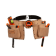 Product afbeelding voor Toolpack Gereedschapsgordel Elite 25x23cm Dubbel Beige Leer