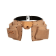 Product afbeelding voor Toolpack Gereedschapsgordel Elite 25x23cm Dubbel Beige Leer