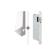 Product afbeelding voor Skantrae Hang&Sluitwerkpakket 709SSL Met Rolslot En Set Deurgrepen Vernal 30 RVS