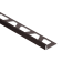Product afbeelding voor Schlüter JOLLY-TSOB Decoratief Wandprofiel 16mm 250cm Alu Structuur Gecoat Brons J160TSOB