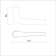 Product afbeelding voor AMI Deurkruk 354 Duimmodel 38/42mm Aluminium Zwart Paar