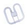 Product afbeelding voor Vetec Fluorecentielamp Reservelamp 2D 38W 69900
