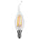 Product afbeelding voor Glow LED Filament Tipkaars 4-40W 470 Lumen E14 2700K CA45 ND Extra Warm Wit