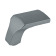 Product afbeelding voor AMI Deurknop 144 Varo Aluminium F1