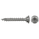 Product afbeelding voor Fischer Tuinpaalschroef FJS-LT 7.0x40/30mm Ronde Kop TX-30 RVS A4 50st 660702